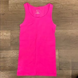 Hot pink tank top